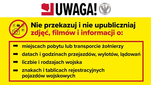 Komunikat Wojewódzkiego Centrum Zarządzania Kryzysowego
