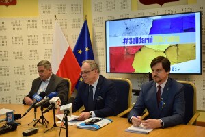 Suwałki UM konferencja pomoc Ukrainie