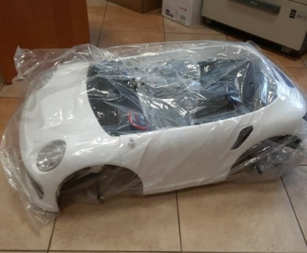 znalezione autko dziecięce