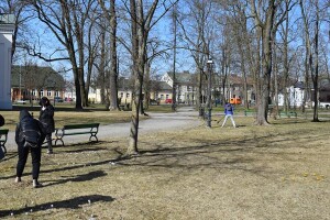 Suwałki sprzątanie czyn społeczny Ukraińców