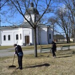Suwałki sprzątanie czyn społeczny Ukraińców