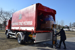 Pierwszy transport już w drodze