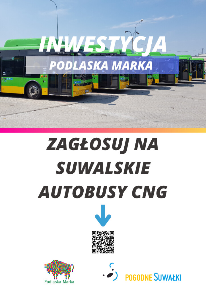 Zagłosuj na Suwalskie autobusy cng