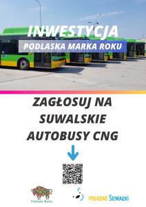 Suwalskie autobusy CNG z szansą na Podlaską Markę!
