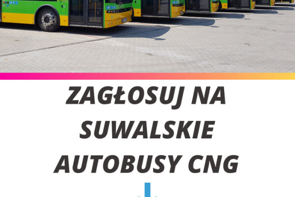 Suwalskie autobusy CNG z szansą na Podlaską Markę!