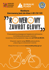 KONKURS PLASTYCZNY „ROWEROWY ZAWRÓT GŁOWY”