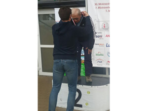Jerzy Broc wicemistrzem Polski masters w trójboju sprinterskim. Gratulujemy