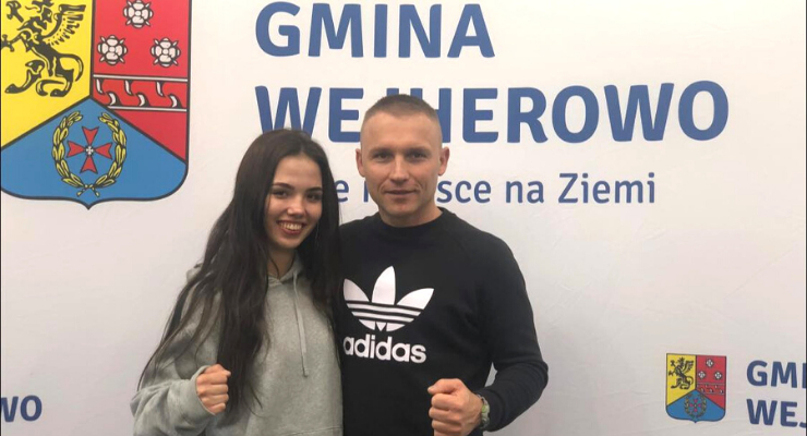 Mistrzostwa Polski Juniorek w boksie 2022 Natalia Makucha i Paweł Pasiak