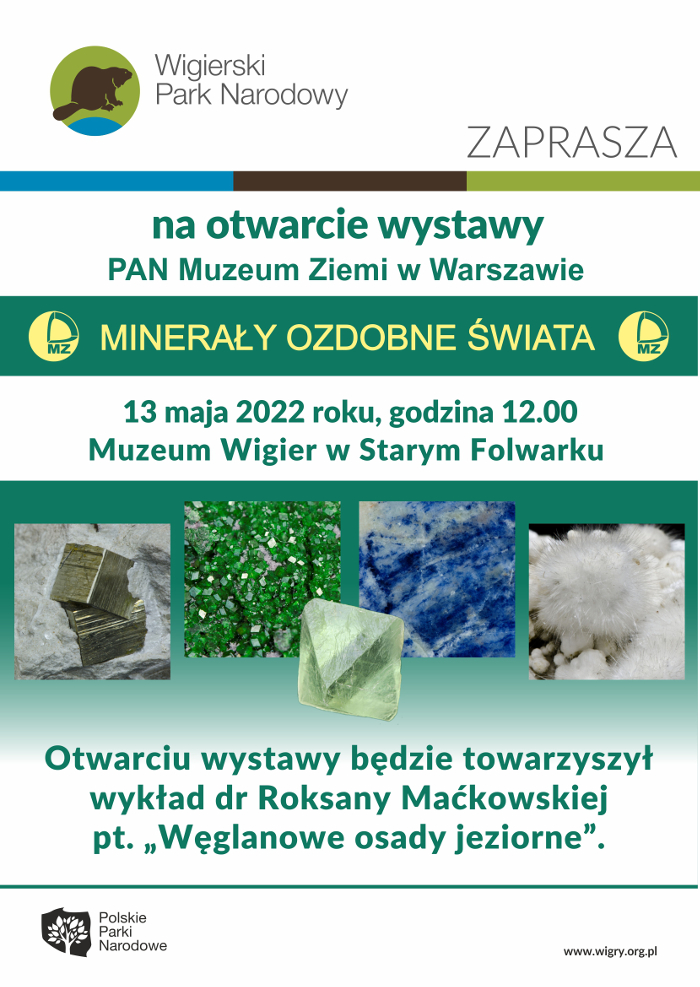 WPN otwarcie wystawy Minerały ozdobne świata 13.05.222