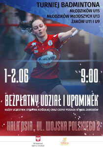 Turnieju Badmintona Młodzików