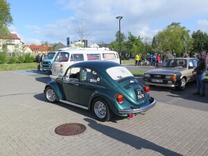 Suwałki stare samochody na Bulwarach