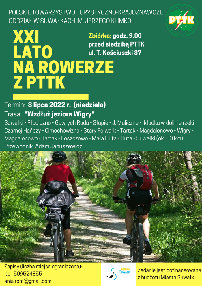 Lato na rowerze z PTTK 3 lipca 2022