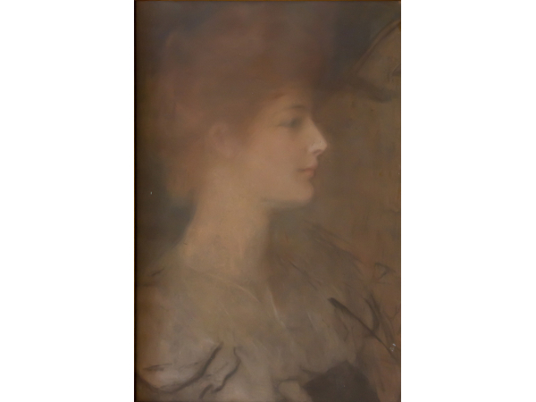 Muzeum Okręgowe obraz Portret młodej kobiety Teodora Axentowicza