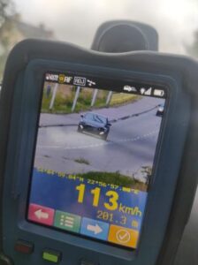 Ukarani za zbyt szybką jazdę