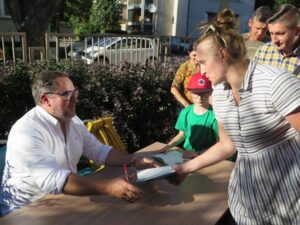 Biblioteka Publiczna spotkanie z Grzegorzem Kasdepke