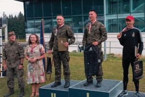 Tadeusz Walendykiewicz dwukrotnie stanął na podium Mistrzostw WOT w Biathlonie Letnim