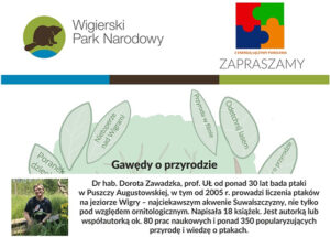 Wigierski Park Narodowy zaprasza na kolejne „Gawędy o przyrodzie…”