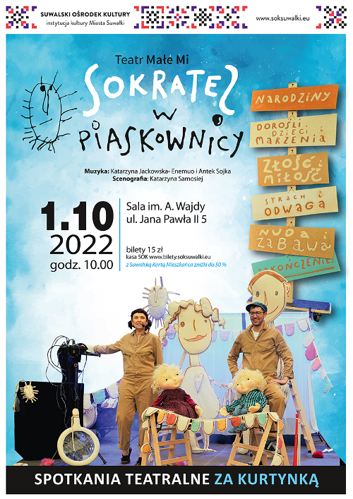 SOK Spotkanie teatralne Sokrates w piaskownicy 1.10.2022