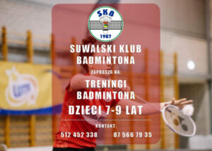 Suwalski Klub Badmintona prowadzi nabór