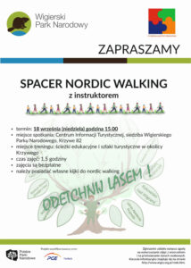 Wigierski Park Narodowy nordic walking 18.09.2022