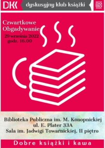 DKK wraca po wakacjach