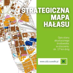 Mapa hałasu w Suwałkach
