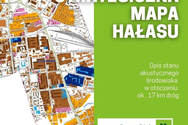 Mapa hałasu w Suwałkach