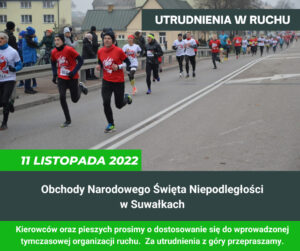 Utrudnienia w ruchu w Święto Niepodległości