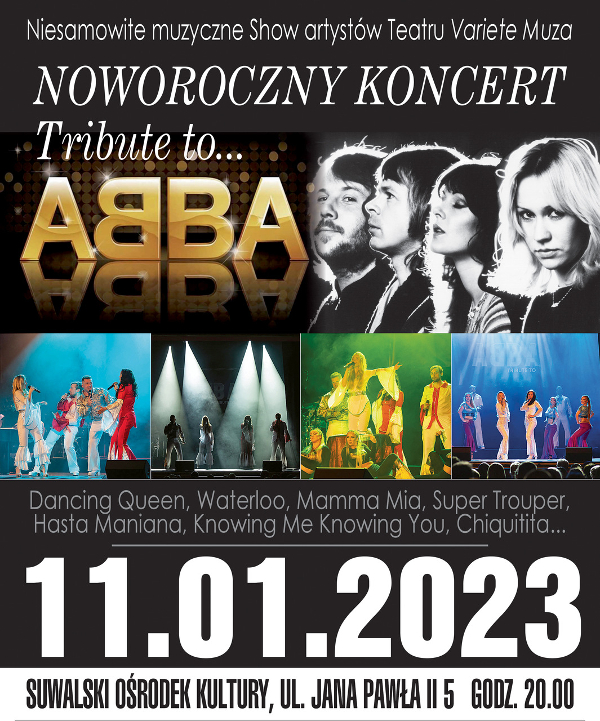 TRIBUTE TO ABBA | Koncert noworoczny