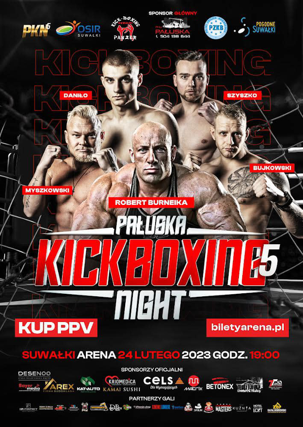 Gala Pałuska Kickboxing Night 5 - 24.02.2023