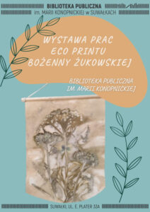 Wystawa eco printu