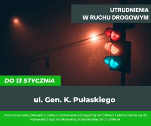 Utrudnienia w ruchu drogowym