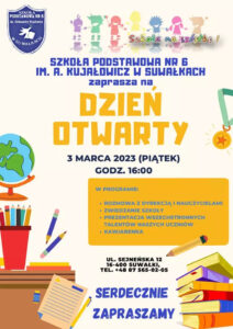 Dzień otwarty w Szkole Podstawowej nr 6