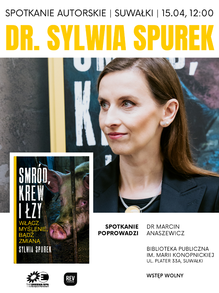 Biblioteka Publiczna zaprasza na spotkanie autorskie z Sylwią Spurek