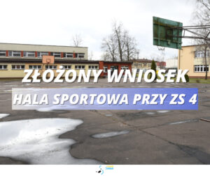 Wniosek o pieniądze na halę sportową