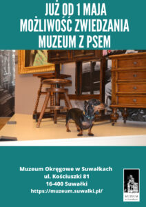 Zwiedzanie muzeum z psem!