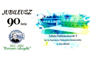 Zaproszenie na Jubileusz 90-lecia SP nr 4