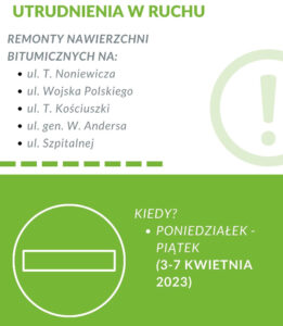 Utrudnienia w ruchu w centrum Suwałk i na Osiedlu Północ