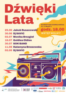 Koncert na Bulwarach nad Czarną Hańczą „Dźwięki lata”. Zmiana terminu