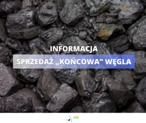 Sprzedaż „końcowa” węgla