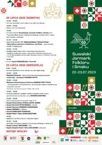 Suwalski Jarmark Folkloru i Smaku 22–23 lipca