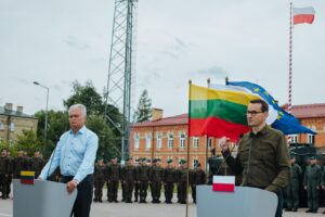 Premier Polski spotkał się z prezydentem Litwy w Suwałkach