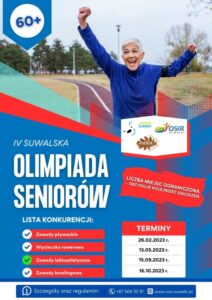 Zapisy do Suwalskiej Olimpiady Seniorów