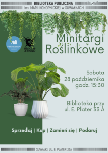 Minitargi Roślinkowe w Bibliotece