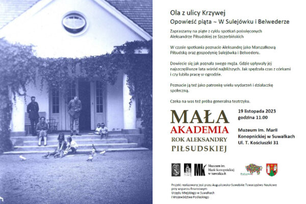 Muzeum im. Marii Konopnickiej zaprasza na spotkanie Małej Akademii