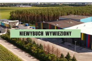 Niewybuch został bezpiecznie i wywieziony