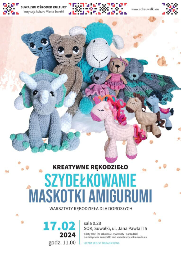 Kreatywne rękodzieło | Szydełkowanie – maskotki amigurumi