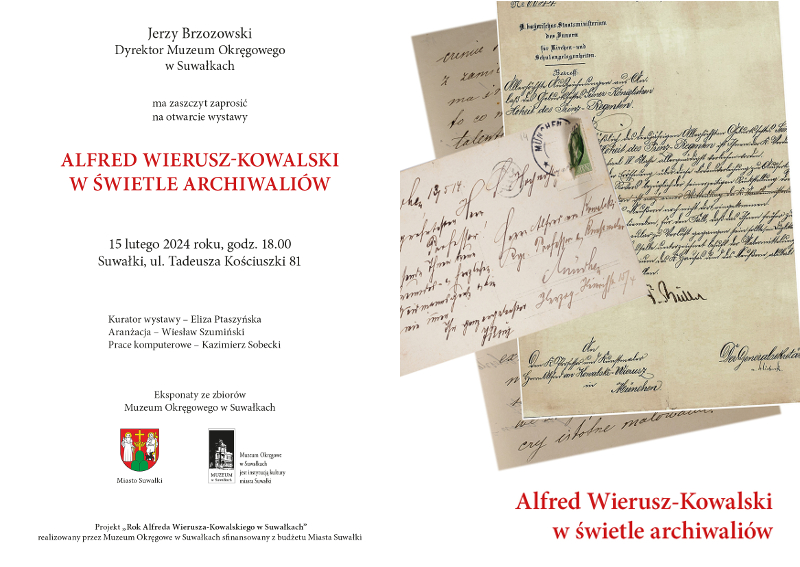 Otwarcie wystawy „Alfred Wierusz-Kowalski w świetle archiwaliów”
