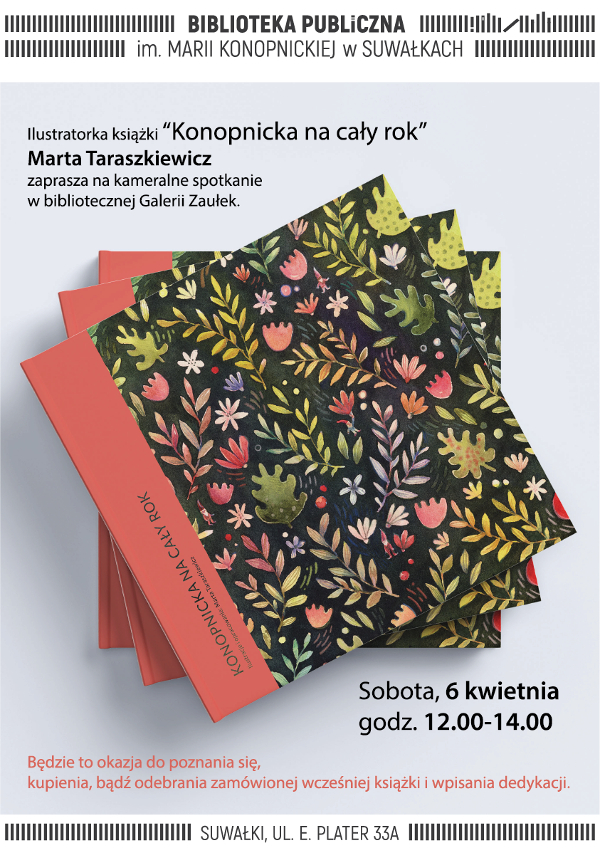 Marta Taraszkiewicz – dyżur autorski