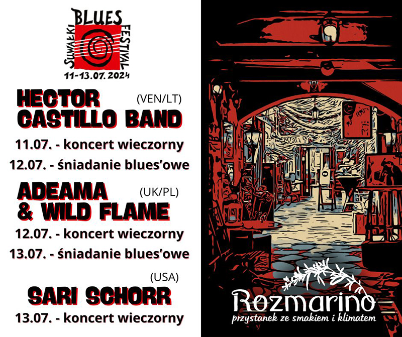 SBF w Rozmarino: wystąpi zespół Hector Castillo Band